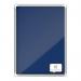 Nobo Premium Plus Blue Felt Lockable Noticeboard Display Case 9 x A4 709x970mm 1902556 72003AC