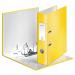 Leitz 180 WOW Lever Arch File Laminated Paper on Board A4 80mm Spine Width Yellow (Pack 10) 10050016 72031AC