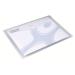 Rexel ICE Popper Wallet Polypropylene A4 Clear (Pack 5) 2101660 72080AC