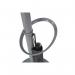 ALBA Festival Coat Stand 5 Pegs Silver Grey and Light Wood - PMFESTW M 72162AL