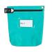 Versapak Antimicrobial Cash Bag Small 152x178x50mm T2 Lock Aqua 72192VE