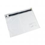 Versapak Security Wallet For Personal Items With T2 Locking Mechanism 460x370mm Clear - AS1 72241VE