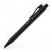 Faber-Castell Ballpoint Pen Daily Ball XB Black 63% Recycled Plastic (Pack 10) - 4 for the Price of 3 - 140690X4 72295XX