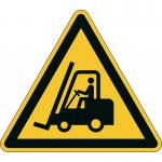 Durable Adhesive ISO Caution Forklifts Sign Safety Floor Sticker 43cm - 173404 72666DR