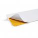 Durable Pedestrian Walkway Self-Adhesive Slip-Resistant Safety Floor Marking Yellow (Pack 5) - 181004 72694DR