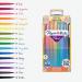 Paper Mate Flair Fibre Tip Pen Medium Point 0.7mm Assorted Colours (Pack 16) 2061394 72906NR