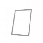 Deflecto A3 Lightweight Wallmounted PictureCertificate Frame Silver - PFA3S 72911DF