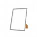 Deflecto A4 Lightweight Wallmounted PictureCertificate Frame Silver - PFA4S 72918DF