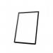Deflecto A2 Lightweight Wallmounted PictureCertificate Frame Black - PFA2B 72939DF