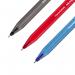 Paper Mate InkJoy 100 Ballpoint Pen 1.0mm Tip 0.7mm Line BlackBlueRed (Pack 8) - 1956745 72976NR