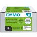 DYMO LabelWriter Self-Adhesive Easy-Peel Multi-Purpose Labels 32mm x 57mm White 12 Rolls of 1000 (12000 Labels) - 2093095 73053NR