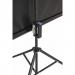 Bi-Office Portable Tripod Projection Screen 1750x1750mm Black Border Black Housing - 9D006021 73102BS