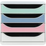 Exacompta AutentiK Big Box Drawer Set Assorted Colours - 310303D 73219EX