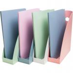 Exacompta AutentiK Mag Cude Assorted Colours Set of 4 - 182303SETD 73254EX