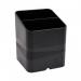 Exacompta Pen Cube Magnetic Pen Box EcoBlack Black - 674014D 73310EX