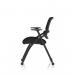 Capra Mesh Back Folding Training Chair Black Fabric Seat - BR000321 73415DY