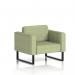 Brixworth Burnish Armchair with Black Legs in Rivet Fabric - SF000008 73429DY