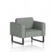 Brixworth Prime Armchair with Black Legs in Rivet Fabric - SF000012 73457DY