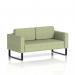 Brixworth Burnish Sofa 2 Seater with Black Legs in Rivet Fabric - SF000080 73471DY