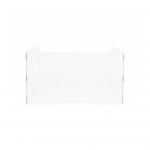 Bi-Office Acrylic Protective Divider Screen U Shape 1200x800mm Clear (Pack 3) - AC44223974 73809BS