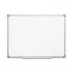 Bi-Office Earth-It Magnetic Enamel Whiteboard Aluminium Frame 900x600mm - PRCR0620790 73886BS