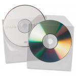 ValueX CD/DVD Pocket Polyprpylene Non-Adhesive Clear (Pack 25) - 10291 73889PL