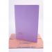 Guildhall Spring Pocket Transfer File Manilla Foolscap 285gsm Mauve (Pack 25) - 347-VLTZ 73900EX