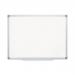 Bi-Office Earth-It Magnetic Lacquered Steel Whiteboard Aluminium Frame 1200x900mm - PRMA0507790 73907BS