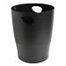 Exacompta Ecobin Waste Bin Plastic Round 15 Litre Black - 453014D 73942EX