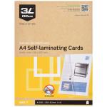 3L Self Laminating Card Polypropylene A4 (Pack 10) 11051 74176PL
