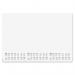 Sigel Paper Desk Pad White Dotted 80gsm A2 approx 59cm x 50cm x 41cm 30 sheets - H6301 74304SG