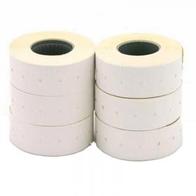 ValueX Permanent Labels for Pricing Gun 21x12mm White (Pack 6000) - 100910 74386PL