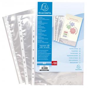 Photos - Envelope / Postcard Exacompta Multi Punched Pocket Polypropylene A4 60 Micron Top Opening 