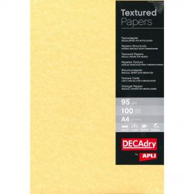 DECAdry Parchment Paper A4 95gsm Gold (Pack 100) - PCL1600 74428PL