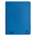 Clairefontaine CleanSafe A5 Wirebound Pressboard Notebook Ruled 120 Pages Blue (Pack 5) 74453EX