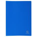 Exacompta A4 Display Book Soft Eco Polypropylene 20 Pocket Blue - 8522E 74481EX