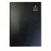 Collins 47 A4 2 Pages per Day 2021 Diary Black 74579CS