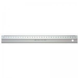 Image of Linex Aluminium Hobby Ruler 30cm Silver LX E2930M - 100413070 74806PL