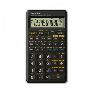 Sharp EL501 12 Digit Scientific Calculator BlackWhite SH-EL501TBWH