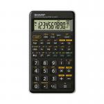 Sharp EL501 12 Digit Scientific Calculator Black/White SH-EL501TBWH 75125MV