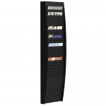 Fast Paper Document Control Panel/Literature Holder 1 x 25 Compartment A4 Black - FV12501 75128PL