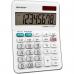 Sharp EL310W B 8 Digit Desktop Calculator White EL-310W B 75139MV