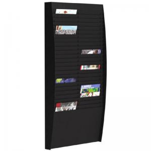 Photos - Accessory Fast Paper Document Control PanelLiterature Holder 2 x 25 Compartment 