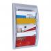 Fast Paper Oversized Quick Fit Wall Display Literature Holder Silver - F406035 75163PL