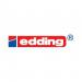 edding 25 EcoLine Permanent Marker Bullet Tip 1mm Line Blue (Pack 10) - 4-25003 75391ED