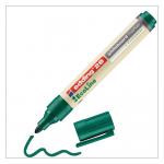 edding 28 EcoLine Whiteboard Marker Bullet Tip 1.5-3mm Line Green (Pack 10) - 4-28004 75433ED