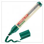 edding 29 EcoLine Whiteboard Marker Chisel Tip 1-5mm Line Green (Pack 10) - 4-29004 75468ED