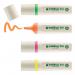 edding 24 EcoLine Highlighter Pen Chisel Tip 2-5mm Line Assorted Colours (Pack 4) - 4-24-4 75482ED