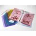 Tarifold Presentation Folder A4 / A3 Assorted Colours (Pack 12) 75527PL