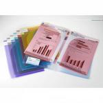 Tarifold Presentation Folder A4 / A3 Assorted Colours (Pack 12) 75527PL